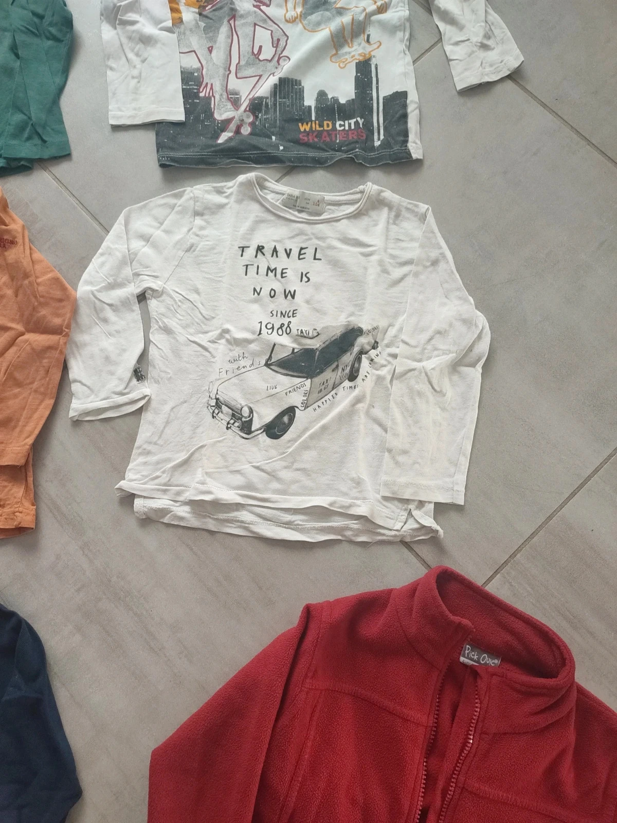 Lot of long-sleeve t-shirts for 4-year-old boys – photo 6